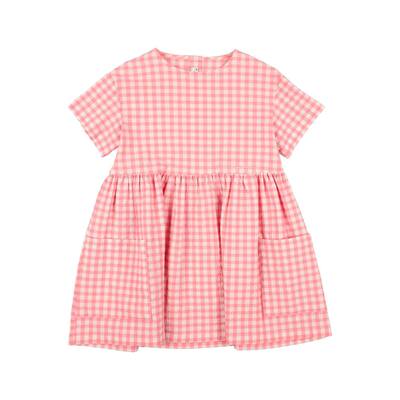 1h可退 潮奢 il gufo 女童 衬衫式连衣裙童装 pink粉色 舒适时尚