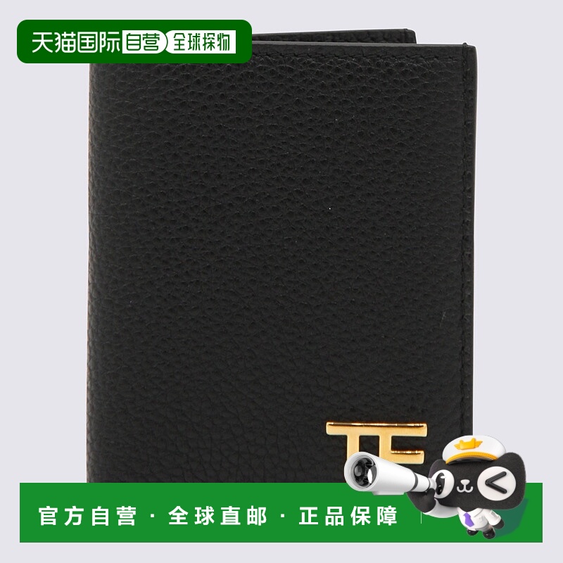 1h可退 TOM FORD 男士钱包 YT279LCL158G1N001 SS2025 黑色