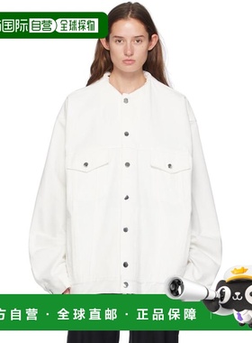 1h可退 潮奢 Tom Ford 汤姆 福特 女士 白色 Inserted Collar 牛