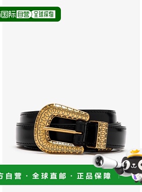 VALENTINO 女士腰带 WT0SQ9QBH0NO AW2025 黑色 可调节腰带