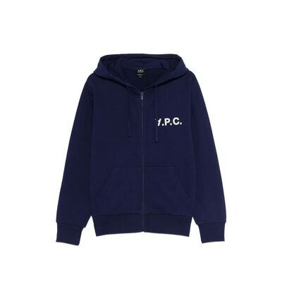 A.P.C. 男士卫衣 COHMCH37019IPA SS2026 蓝色 HOODIE MAX