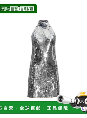 BALMAIN 女士连衣裙 FF1R5148XH119FC AW2025 银色 Sequin dress