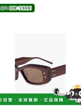 VALENTINO 男士太阳镜 VLS109B5200 SS2023 棕色 徽标太阳镜