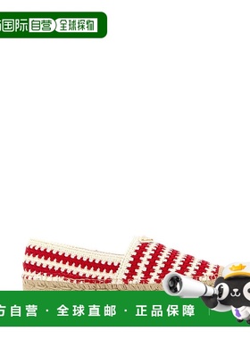 PRADA 女士休闲鞋 1S500NF0202C2TF0011 AW2025 红色女鞋一脚蹬