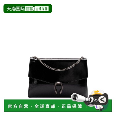 GUCCI 女士斜挎包 7950030AAA61000 SS2025 黑色 Dionysus系列大
