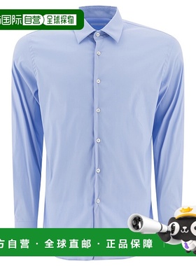 PRADA 男士衬衫 UCM60810HTF0012SOOO SS2026 浅蓝色