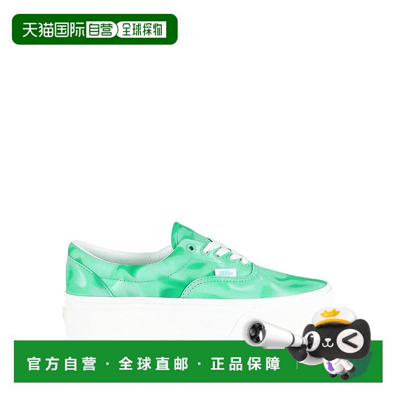1h可退 潮奢 Vans 范斯 女童 帆布运动鞋童鞋 green绿色 舒适时尚