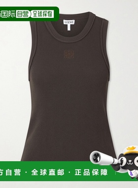 1h可退 潮奢 LOEWE 罗意威 女士 Anagram 刺繡羅紋上衣 S359Y55K5