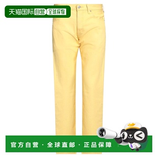 李维斯 舒适时尚 潮奢 yellow黄色 Levi 牛仔长裤 1h可退 男士