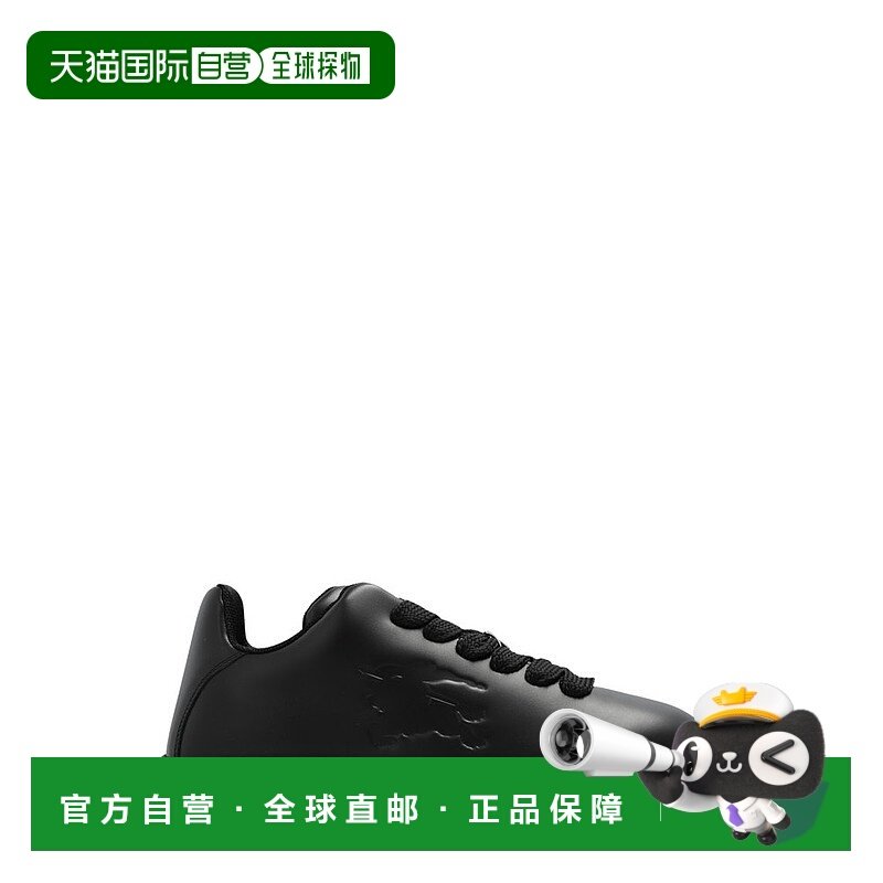 1h可退 潮奢 Burberry 巴宝莉 男士 方形標誌壓花繫帶運動鞋 8095,流行男鞋,时尚休闲鞋,淘宝优惠券,粉丝福利购,淘宝优惠卷