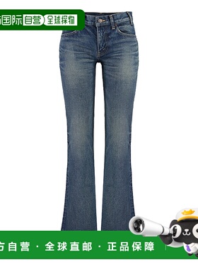 CELINE 女士牛仔裤 2N693365M07DU SS2024 蓝色 