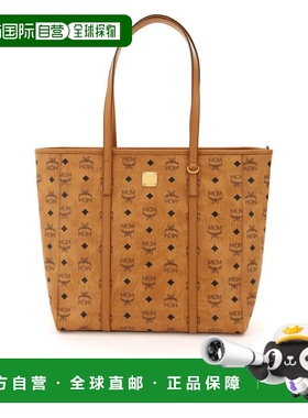 MCM 女士斜挎包 MWPAATN03CO SS2024 酒红色 Printed canvas medi