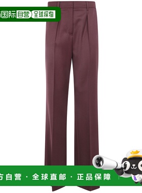 1h可退 MAX MARA 女士休闲裤 2521136032600005 AW2025 红色