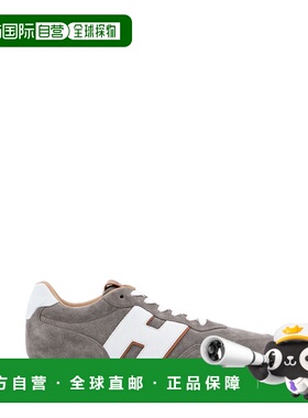 HOGAN 男士运动鞋 HXM6010EH41T38683T SS2025 灰色休闲鞋