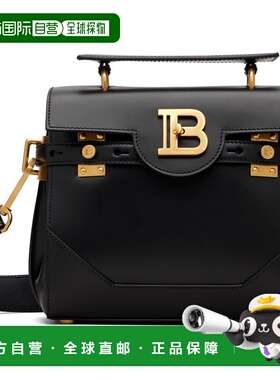 1h可退 潮奢 Balmain 巴尔曼 女士 黑色 Smooth Leather B-Buzz 2