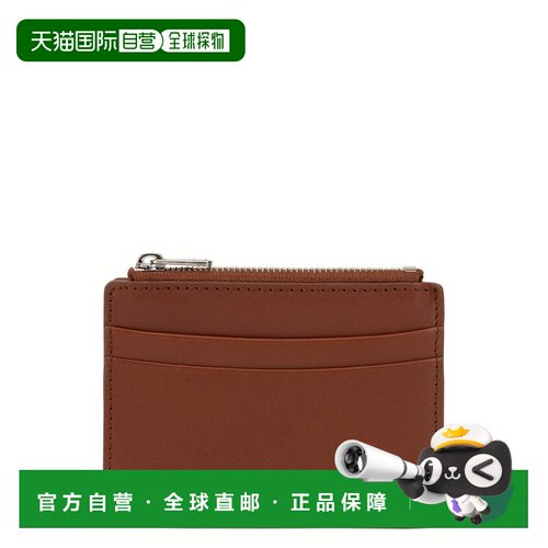 A.P.C. 男士钱包 PXAWVH63669CAD CO 棕色 Leathe【付后1h可退】
