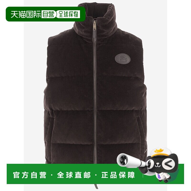 BURBERRY 男士马甲 8115568CLOVEBROWN AW2025 深棕色