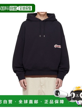 JACQUEMUS 男士卫衣 25HHOM00415AJ001 AW2025 黑色