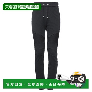 巴尔曼 男士 休闲长裤 1h可退 舒适时尚 Balmain black黑色 潮奢