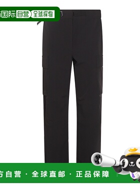 1h可退 潮奢 moncler 盟可睐 女士 黑色弹力尼龙长裤 2A00001598E