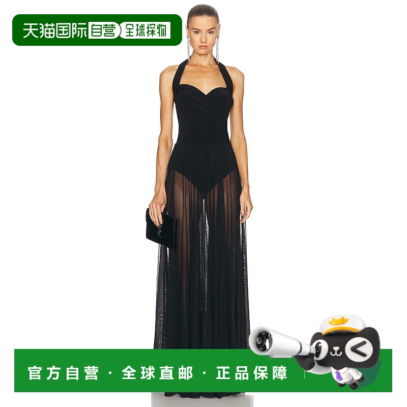 1h可退 潮奢 NORMA KAMALI 诺玛 卡玛丽 女士 CAYLA 喇叭裙 KK424