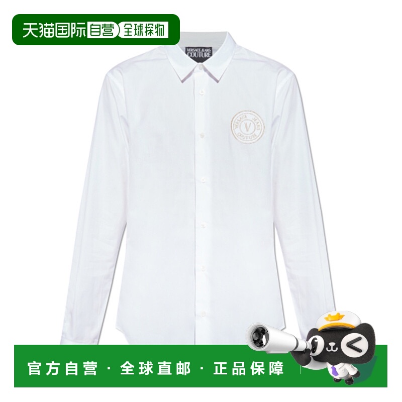 1h可退 VERSACE JEANS 男士衬衫 79GALKS2CN00K003 AW2025