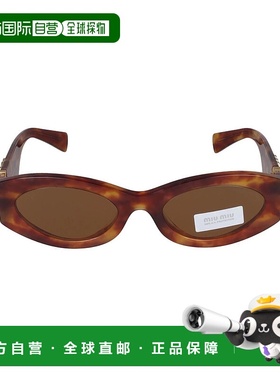 miu miu/缪缪女士眼镜0MU11WS4BW2Z1太阳镜