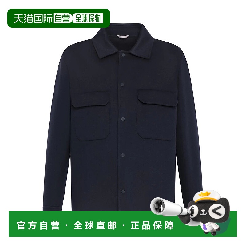 1h可退 HERNO 男士夹克 GI00091UR334499200 AW2025 蓝色 Herno C