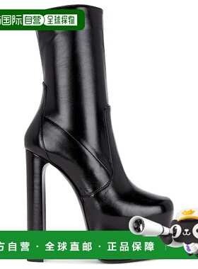 1h可退 潮奢 Saint Laurent 圣罗兰 女士 Billy 拼接皮质靴子 840