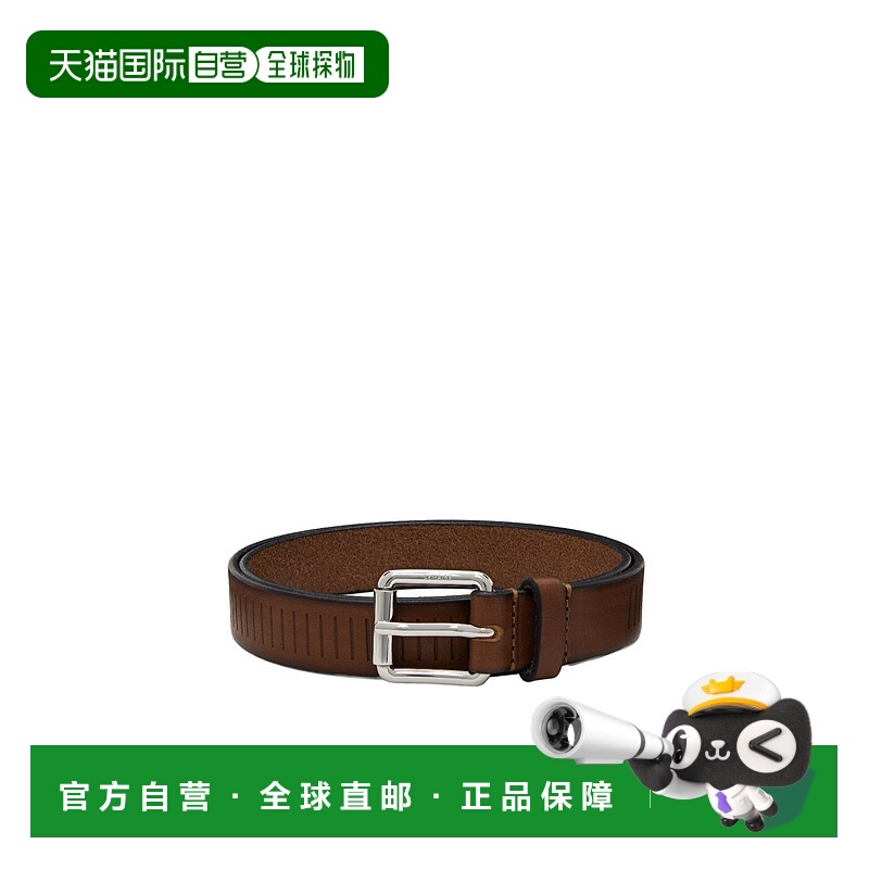 1h可退 LEMAIRE 男士腰带 AC1236LL132BR462 AW2025 棕色 Rail 腰