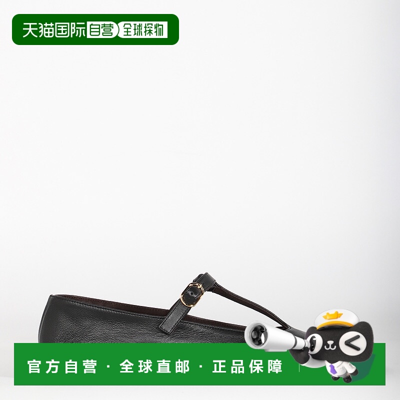 1h可退 THE ROW 女士芭蕾乐福鞋 F1599SL3BLK SS202新款
