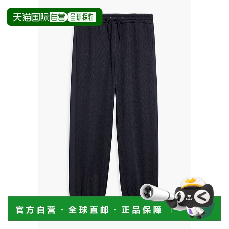 1h可退 潮奢 Valentino 华伦天奴 男士 提花运动裤 V3MD03C842CK7