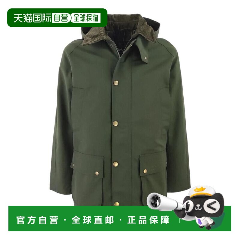 Barbour 男士夹克 MWB1001SG51 CO 绿色 Giacca cer支付后1h可退图片