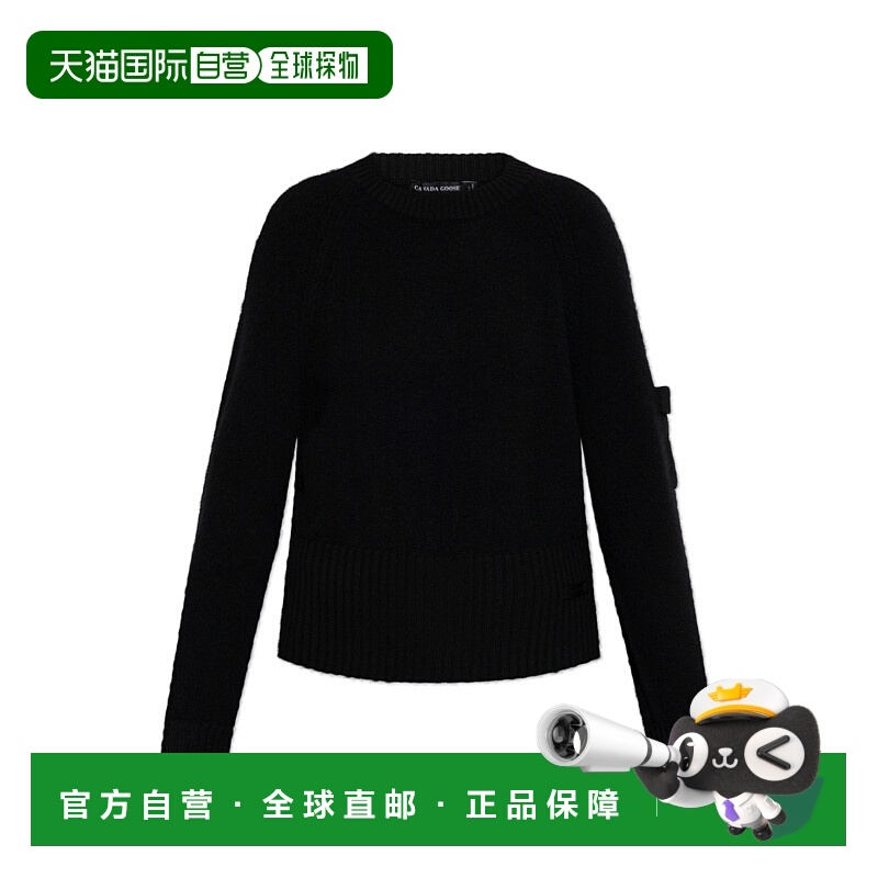 1h可退 CANADA GOOSE 女士针织毛衣 9205W0BLACK CO 黑色 Wool sw