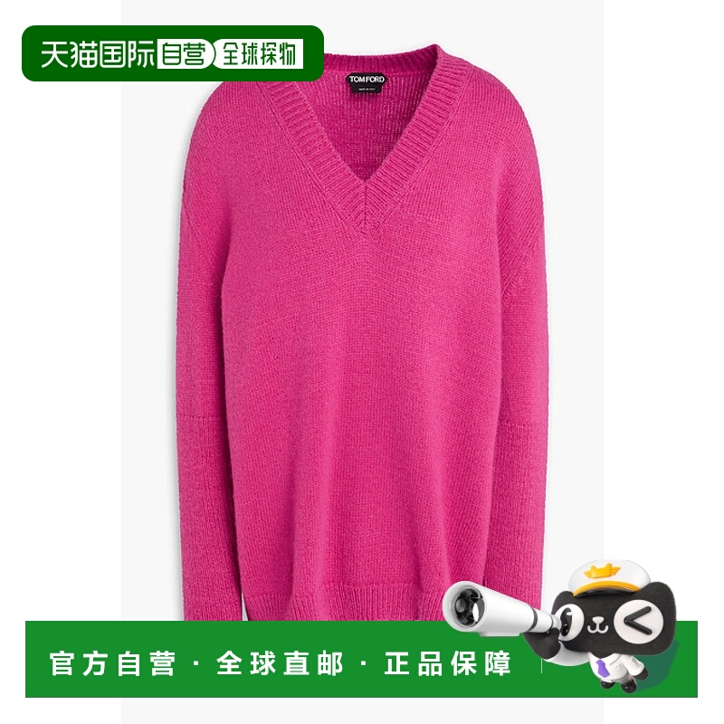1h可退 潮奢 Tom Ford 汤姆 福特 女士 羊毛混纺毛衣 MAK1263YAX5