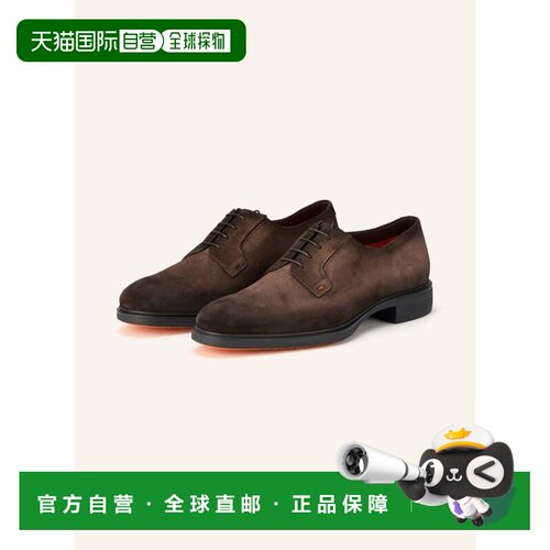 SANTONI 男士商务休闲鞋 100297261315000 CO 棕色 EASY REVLO la