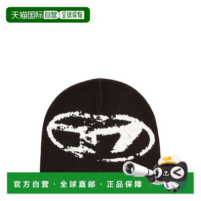 DIESEL 男士帽子 A242360DLCH9XXA AW2026 黑色 K-APITAN BERRETT