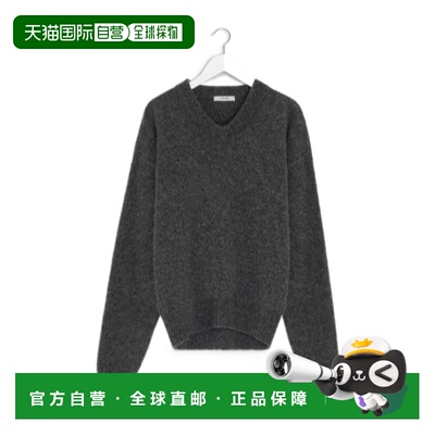 1h可退 LEMAIRE 男士针织衫 TO1417LK107MU214 AW2025 灰色长袖