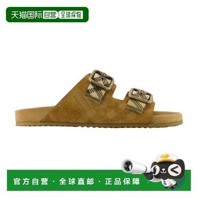 BURBERRY 女士凉鞋 8121958 SS2026 棕色 Burberry Lf Urchin San