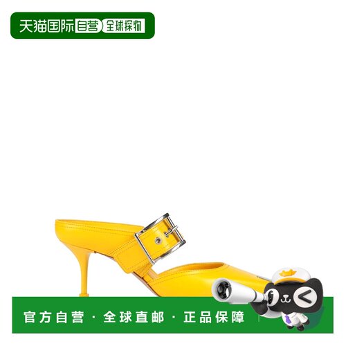 mcqueen亚历山大 麦昆Mules女士穆勒鞋 【付后1h可退】高跟单鞋