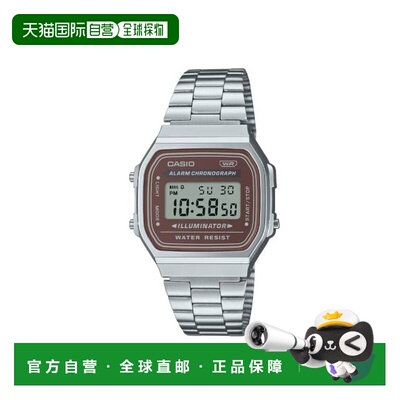 CASIO卡西歐 VINTAGE系列A168WA-5AY 石英機芯男女同款