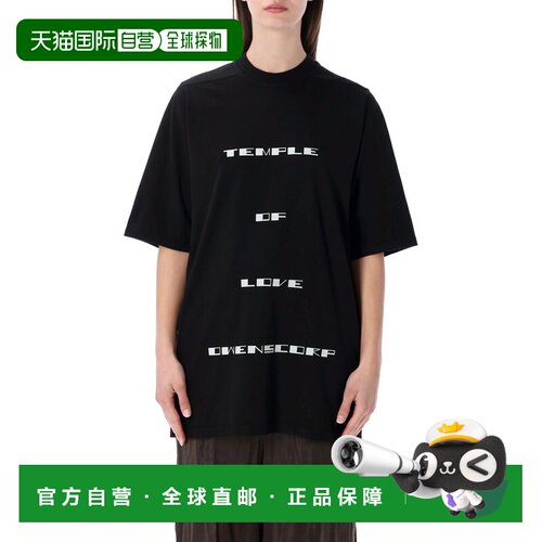 RICK OWENS 女士T恤 DS01F4204RNEP70911 SS2026