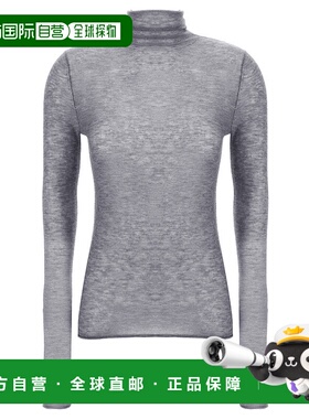 PINKO 女士针织毛衣 105821A2PMI42 AW2025 灰色 'Moss' sweater