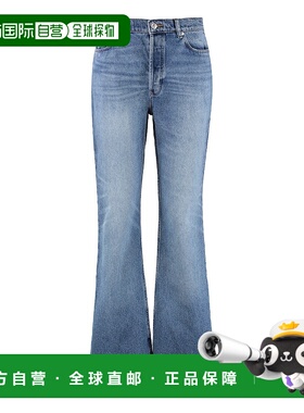 A.P.C. 女士牛仔裤 COHJLF09232IAL AW2025 蓝色 Romy高腰喇叭牛