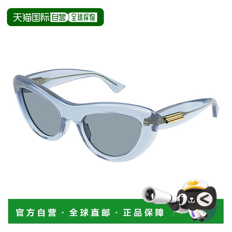 1h可退 BOTTEGA VENETA 女士眼镜 BV1282S003 CO 蓝色 Bottega Ve