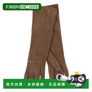 AW2025 MAX 2524566013600001 女士手套 深棕色 MARA