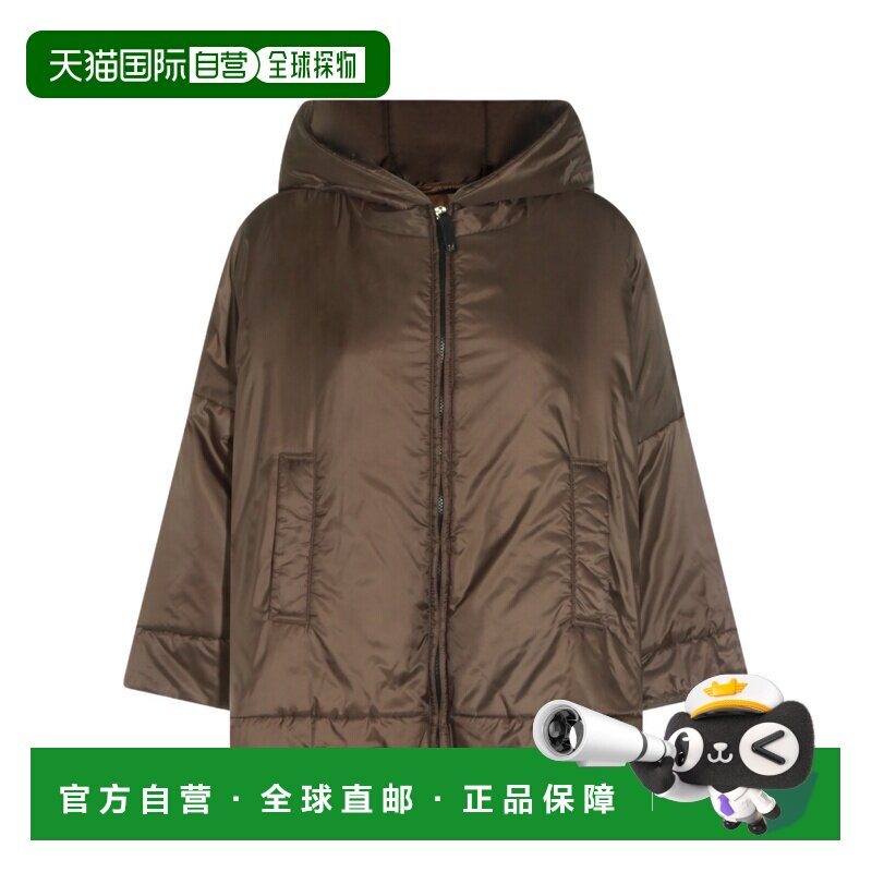 1h可退 MAX MARA 女士西服 9486076406096 AW2026 棕色 长袖连帽