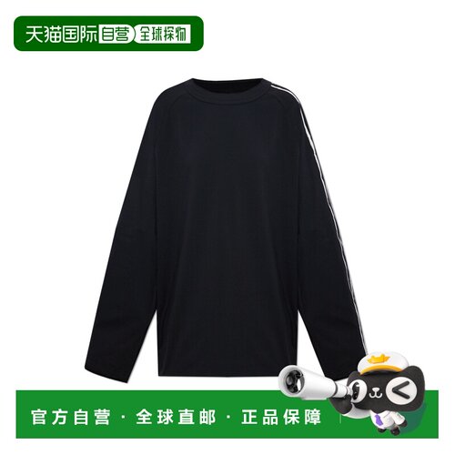 Y-3 男士T恤 KQ97950BLACK SS2026 黑色 T-shirt with wide sleev