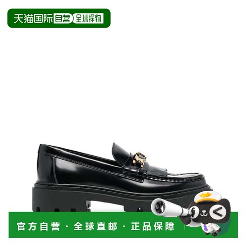 TOD'S 女士芭蕾乐福鞋 XXW08J0GF80SHAB999 CO 黑色一脚蹬厚底