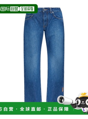 OFF-WHITE 女士牛仔裤 AW2025直筒裤 OWYA059F25DEN0014400